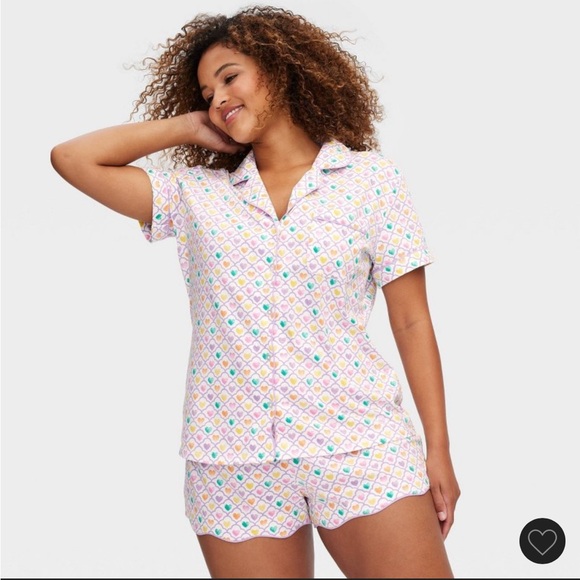 Roller Rabbit x Target Heart Print Pajama Set - Picture 4 of 5